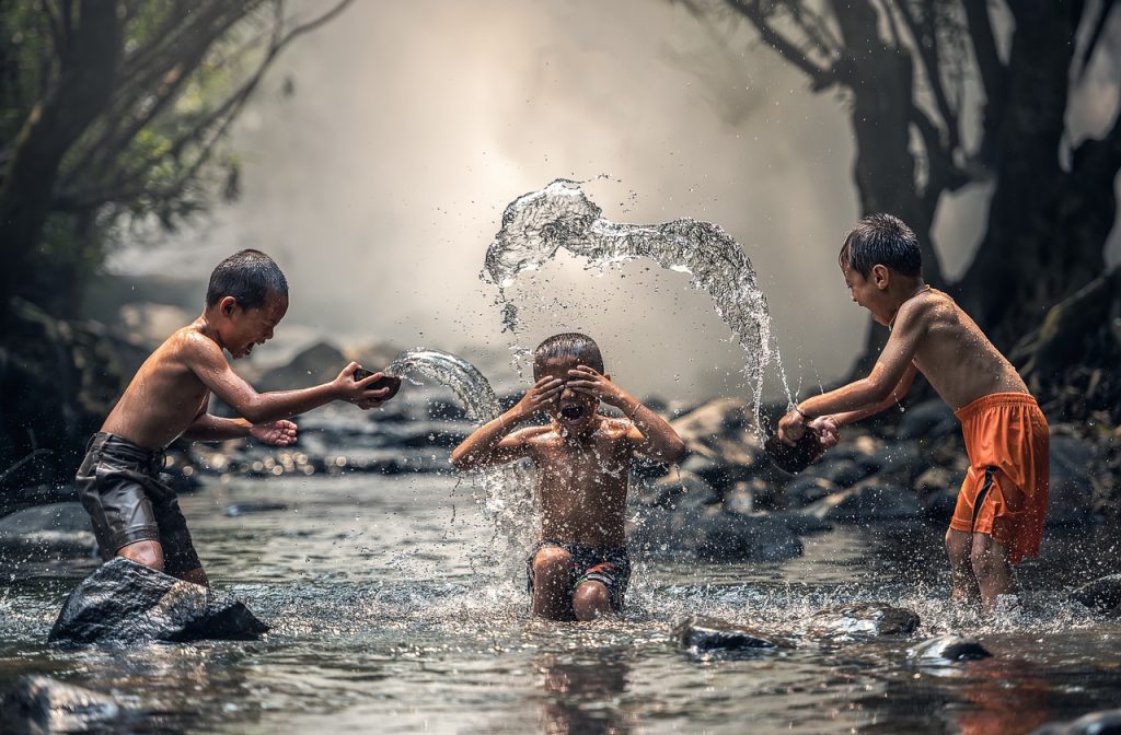 children, river, bathing-1822704.jpg