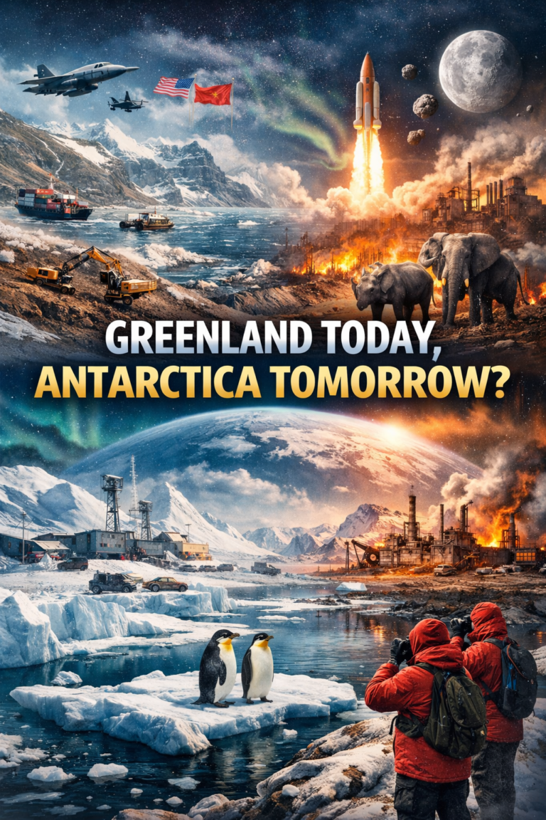 The White Gold Rush: Greenland Today, Antarctica Tomorrow