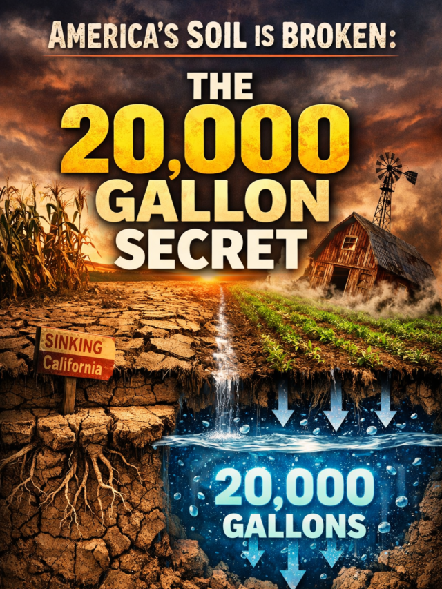 America’s soil, water crisis, drought, climate change, agriculture, food security, soil health, groundwater depletion, California sinking, US breadbasket, water conservation, regenerative agriculture, carbon farming, soil carbon, water retention, sustainable farming, environmental crisis, climate resilience, water scarcity, farming future