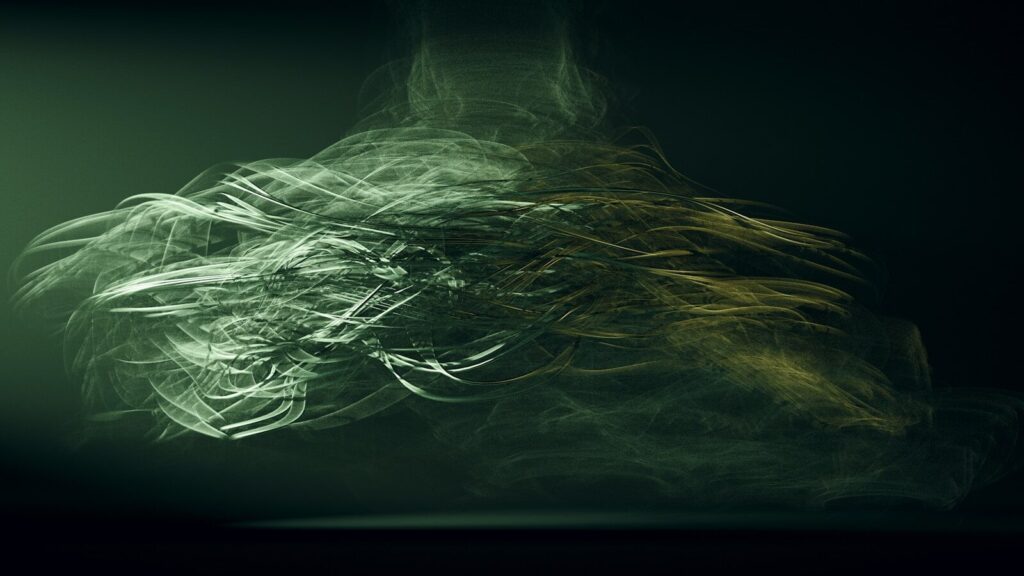 “Satellite image of Arctic polar vortex circulation with jet stream pattern influencing winter weather”