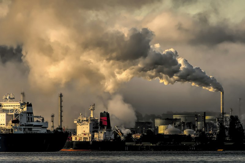 Air pollution asthma climate
