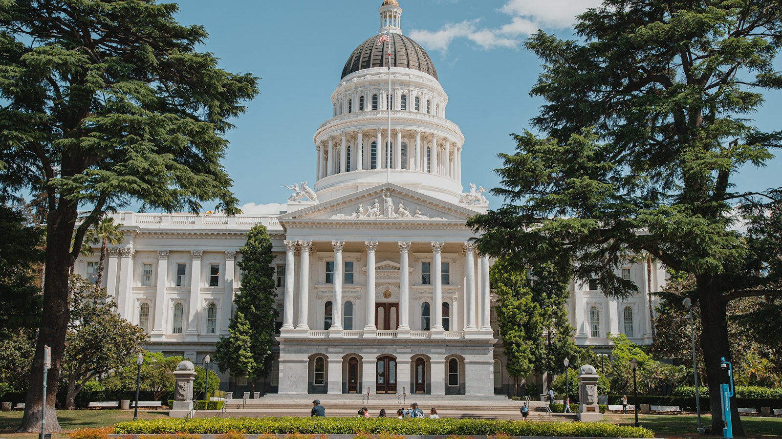 California State Capitol in Sacramento, where SB 253 and SB 261 climate disclosure laws were passed